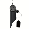 1pc Memorial Wind Chimes Outdoor, Garden Wind Chimes With 6 Aluminum Alloy Tubes And Hook, Memorial Wind Chimes For Home Decor Garden Patio Outdo