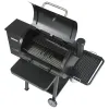 53-Inch Outdoor Pellet Grill & Smoker with Cart