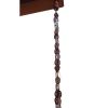 8.5-Ft Pure Copper Flowing Leaf Rain Chain