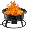 58,000 BTU Portable Propane Fire Pit with Cover & Carry Kit