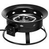 58,000 BTU Portable Propane Fire Pit with Cover & Carry Kit