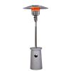 48,000 BTU Outdoor Patio Heater, Terrafab Material Base w Internal Gas Tank, Light Brown