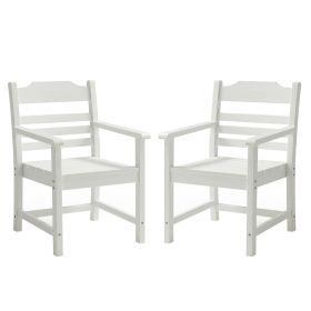 Patio Dining Chairs with Armset