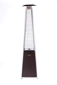 40,000 BTU Mocha Bronze Quartz Glass Tube Patio Heater
