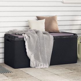 Garden Storage Box Anthracite Polypropylene 42.5 x 16.9 x 1.2 in