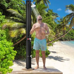 7.2 Feet Adjustable Outdoor Solar Heated Shower