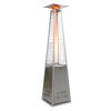 42,000 BTU Stainless Steel Pyramid Flame Patio Heater