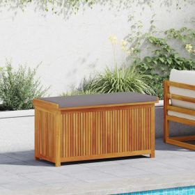 Solid Wood Acacia Outdoor Cushion Box 44.5"x19.7"x23.8"