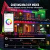 50-Ft RGB Outdoor String Lights with App Control
