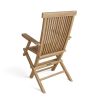 Classic Folding Teak Armchair (2-pc)