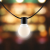 10-Light Warm White Globe Outdoor String Lights