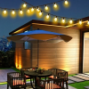 10-Light Warm White Globe Outdoor String Lights