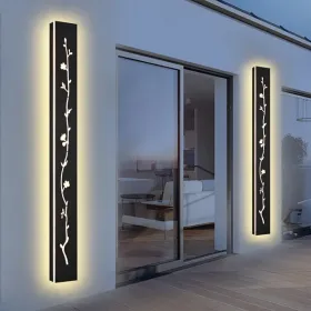 Floral LED Outdoor Wall Light (Light Size: 60 inch)
